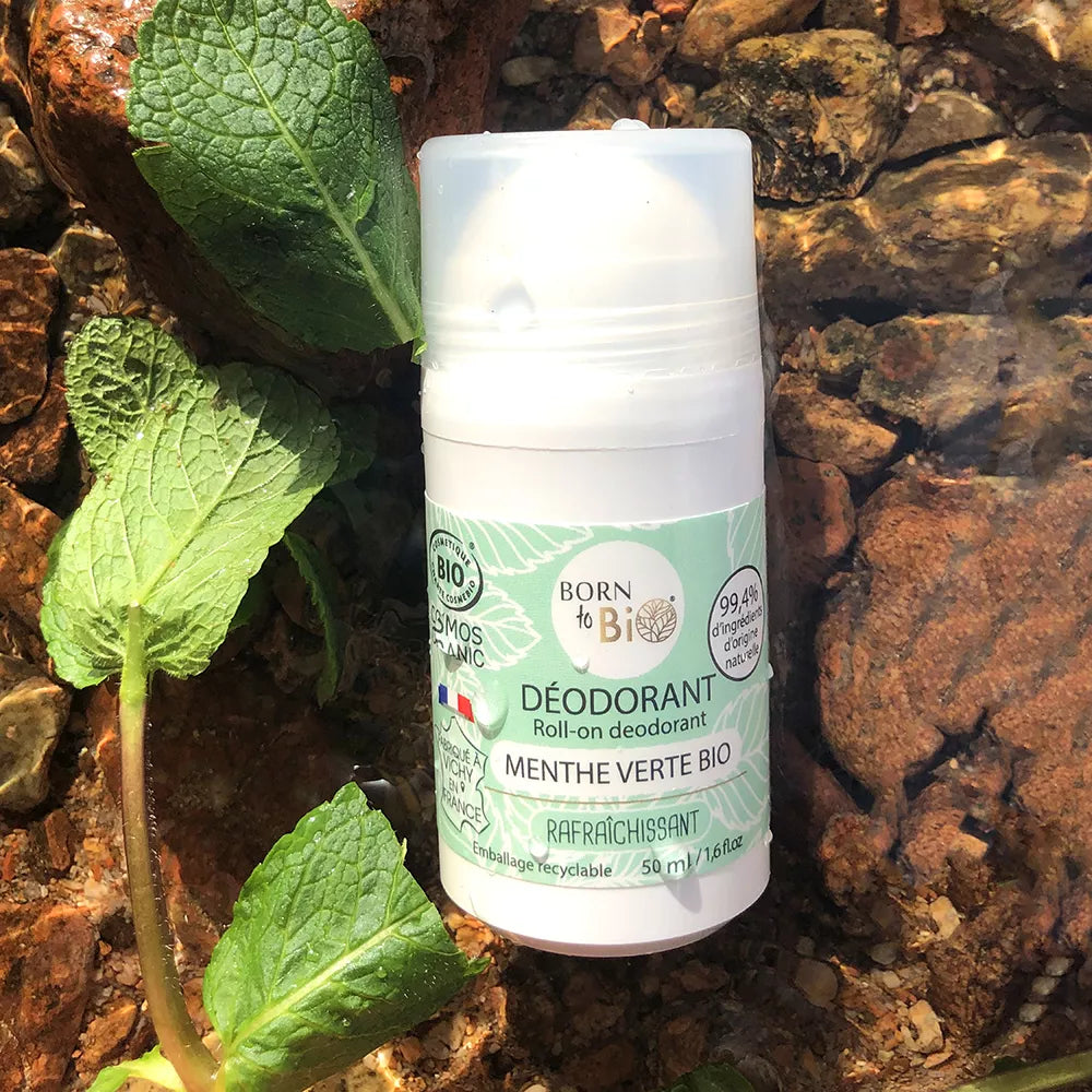 Déodorant à la menthe verte - Certifié biologique
