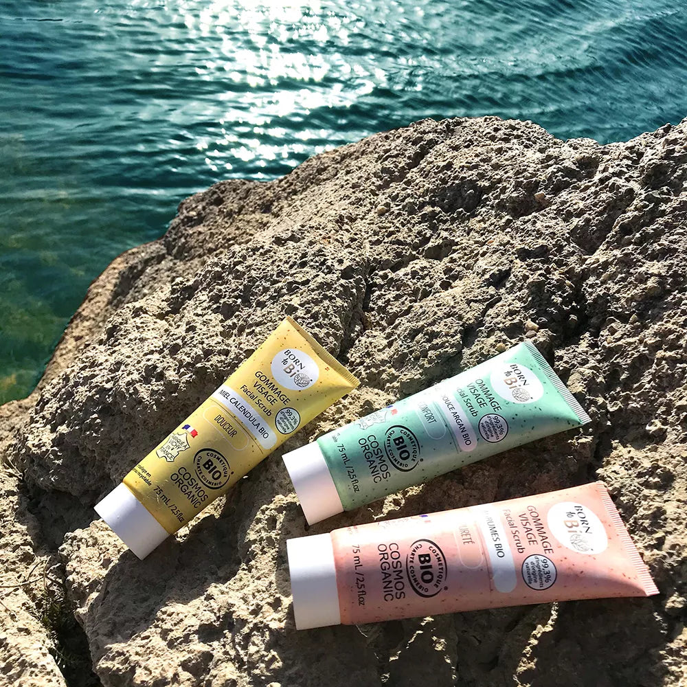 Sweet Almond and Argan Face Scrub - Certified Organic-4