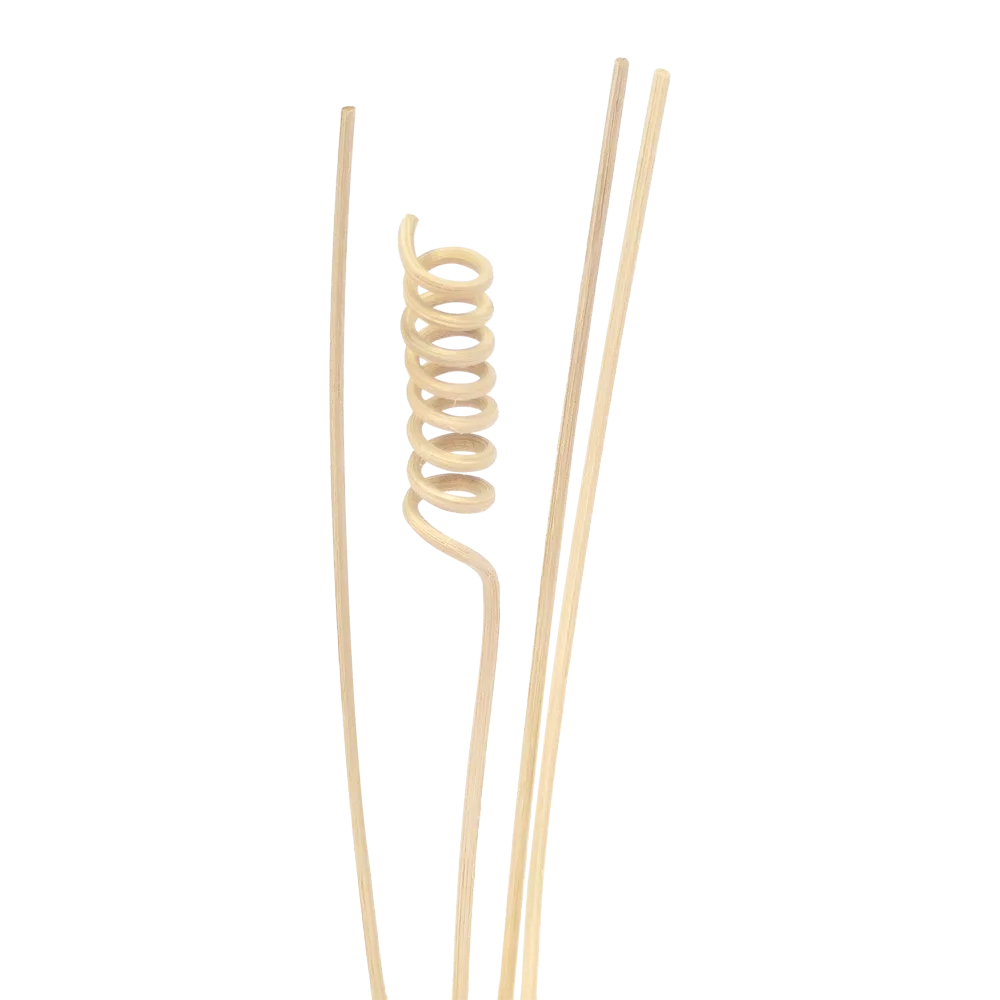 Set 4 pièces - Bâtonnets diffuseurs en rotin fleur