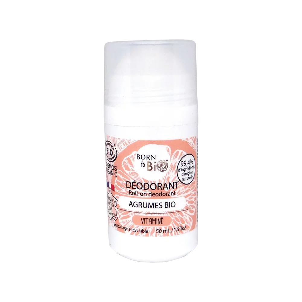 Déodorant aux agrumes bio - Certifié bio