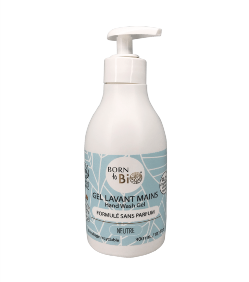 Neutral hand wash gel, fragrance-free formula - Certified organic-0