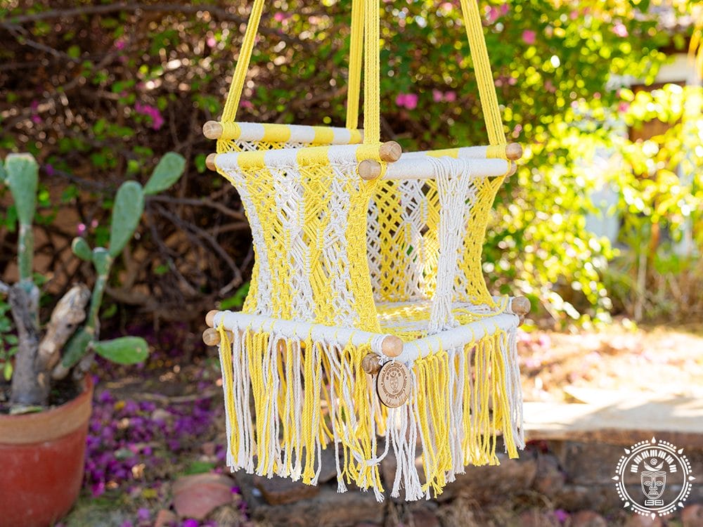 Hamac bébé macramé Amarillo 2