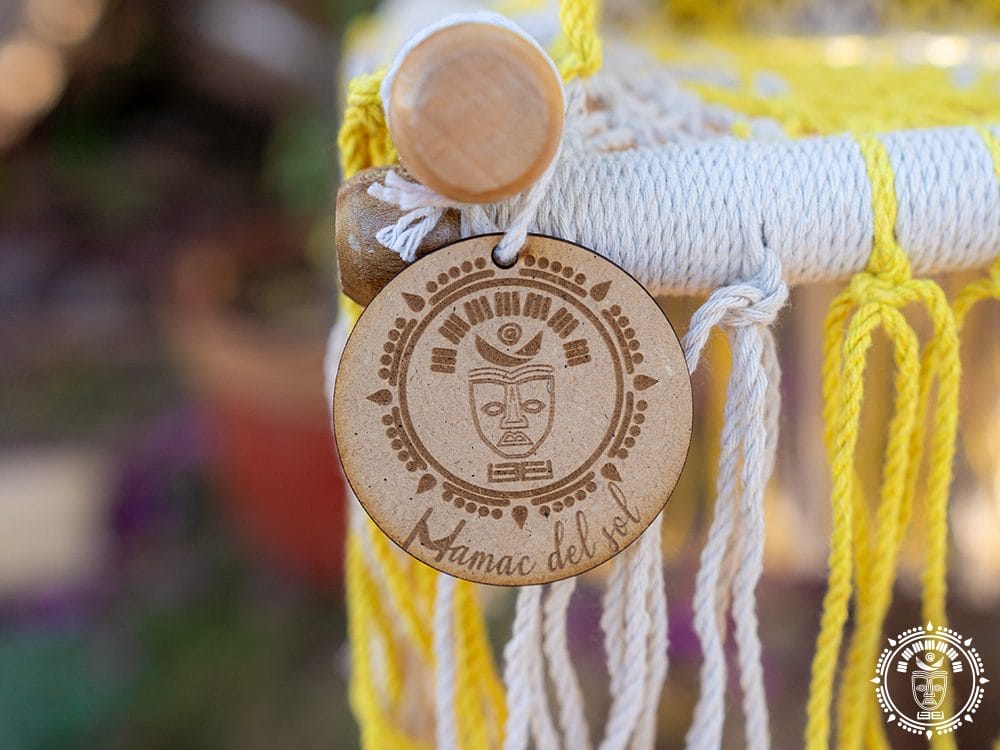 Hamac bébé macramé Amarillo 1